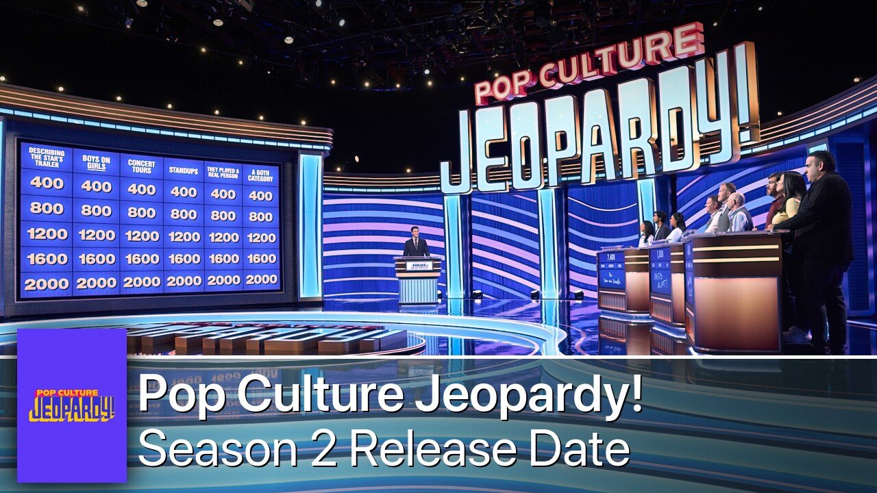 Pop Culture Jeopardy! Season 2 Release Date