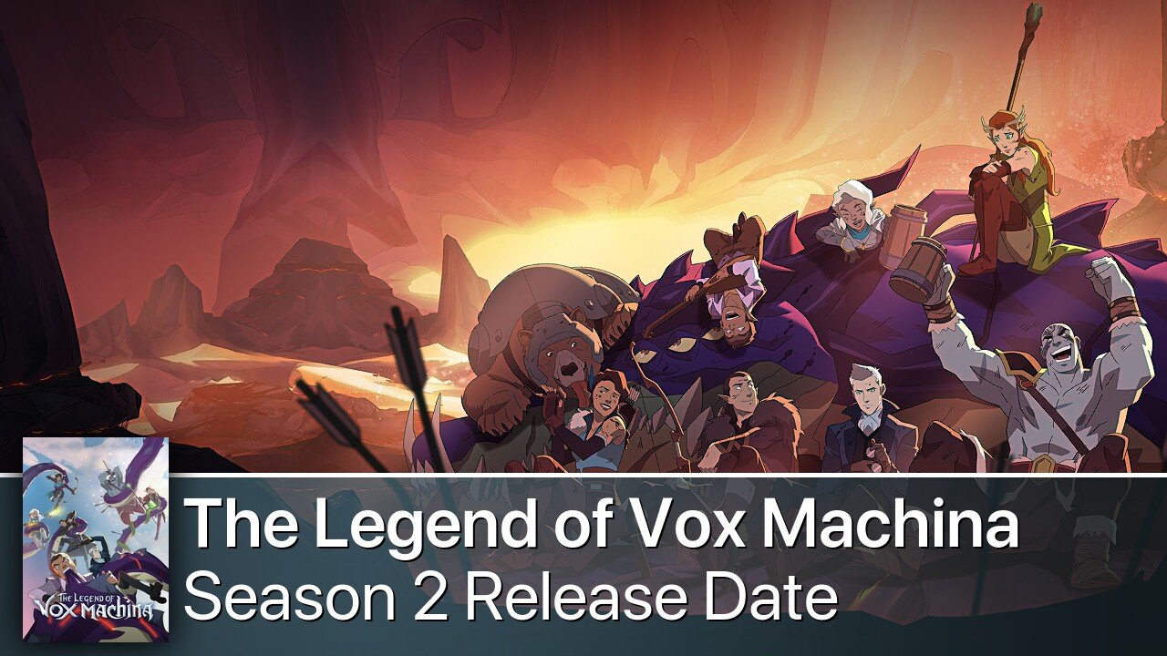 The Legend of Vox Machina Season 2 Release Date